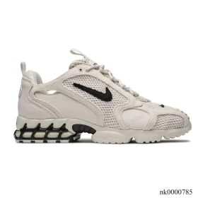 Air Zoom Spiridon Cage 2 Stussy Pure Platinum Shoes Sneakers - nk0000785