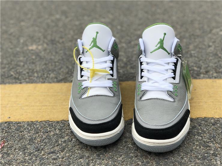 AJ 3 Retro Chlorophyll Shoes Sneakers – nk0000588