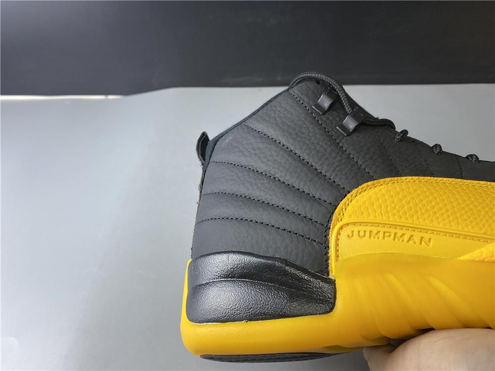 AJ 12 Retro Black University Gold Shoes Sneakers – nk0000758