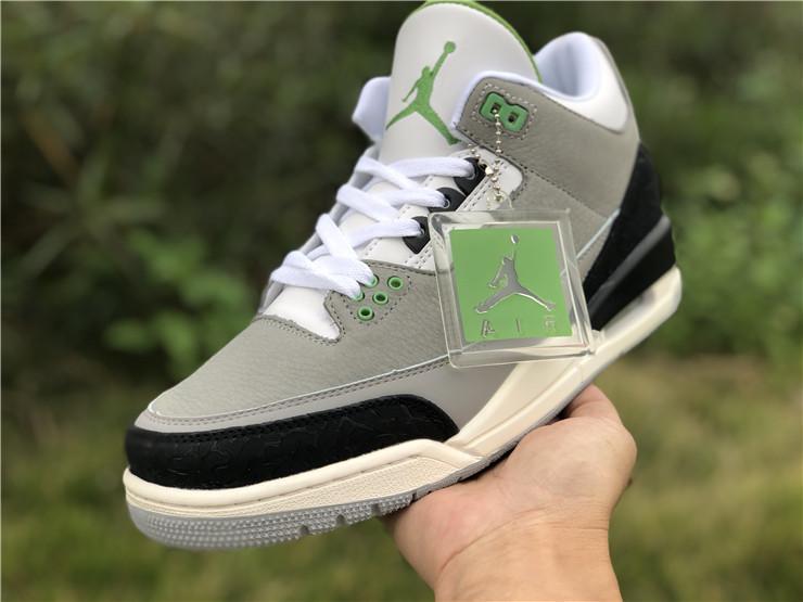 AJ 3 Retro Chlorophyll Shoes Sneakers – nk0000588