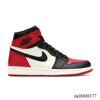 AJ 1 Retro High Bred Toe Shoes Sneakers - nk0000377