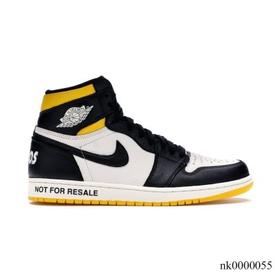 AJ 1 Retro High "Not for Resale" Varsity Maize Shoes Sneakers - nk0000055