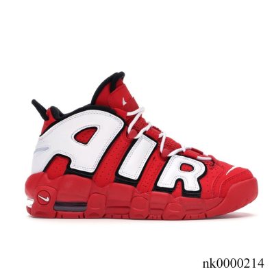 Air More Uptempo University Red Black White (GS) Shoes Sneakers - nk0000214
