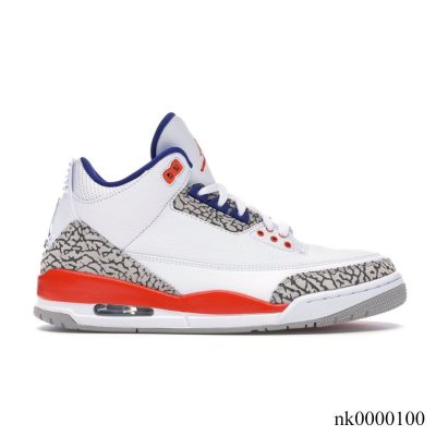 AJ 3 Retro Knicks Shoes Sneakers - nk0000100