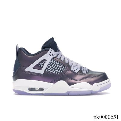 AJ 4 Retro Monsoon Blue (GS) Shoes Sneakers - nk0000651 - BQ9043-400, 3.5Y