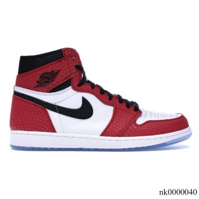 AJ 1 Retro High Spider-Man Origin Story Shoes Sneakers - nk0000040