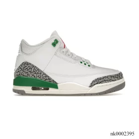 AJ 3 Lucky Green Shoes Sneakers - nk0002395