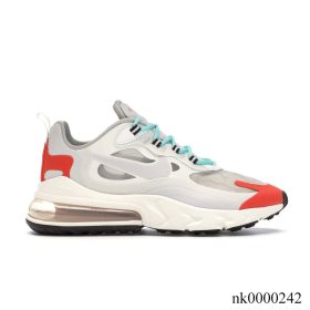 AM 270 React Light Beige Chalk Shoes Sneakers - nk0000242