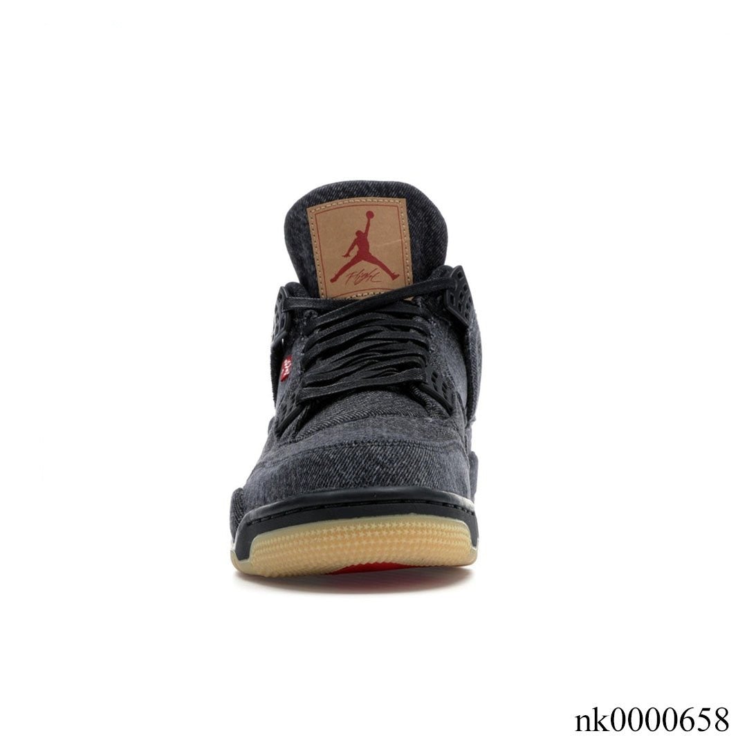 AJ 4 Retro Levi’s Black (Levi’s Tag) Shoes Sneakers – nk0000658