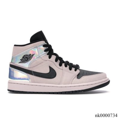 AJ 1 Mid Dirty Powder Iridescent (W) Shoes Sneakers - nk0000734