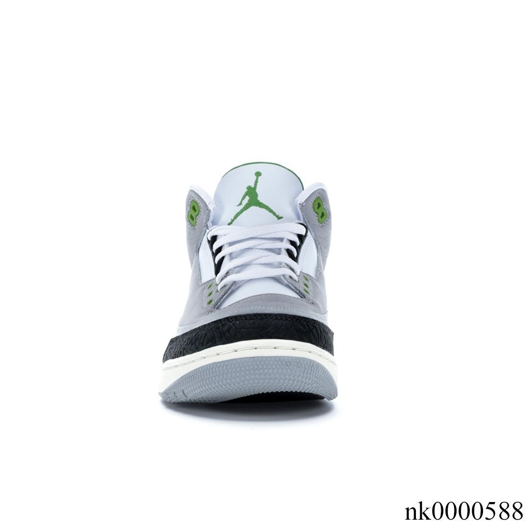 AJ 3 Retro Chlorophyll Shoes Sneakers – nk0000588