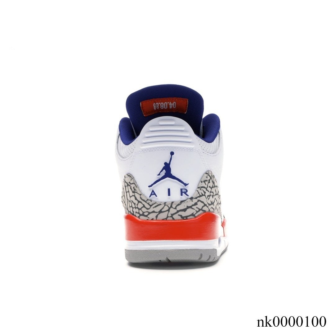 AJ 3 Retro Knicks Shoes Sneakers – nk0000100