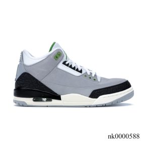 AJ 3 Retro Chlorophyll Shoes Sneakers - nk0000588