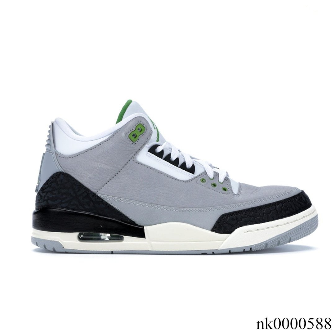 AJ 3 Retro Chlorophyll Shoes Sneakers – nk0000588