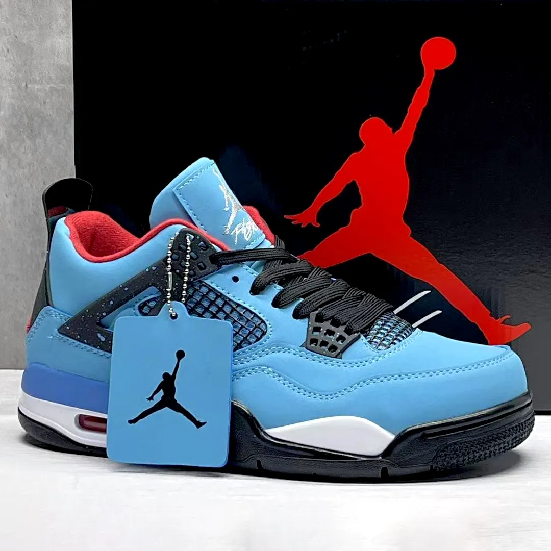 Travis Scott x AJ 4 Cactus Jack Shoes Sneakers – nk0000013 - Image 3