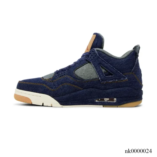 Levi’s x AJ 4 Denim Shoes Sneakers – nk0000024 - Image 2