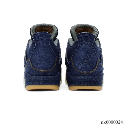 Levi’s x AJ 4 Denim Shoes Sneakers – nk0000024 - Image 4