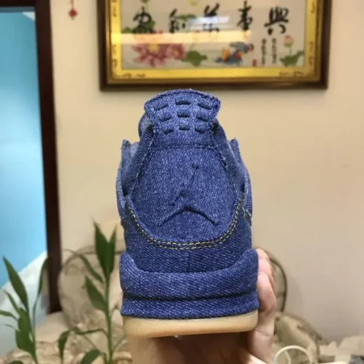 Levi’s x AJ 4 Denim Shoes Sneakers – nk0000024 - Image 11