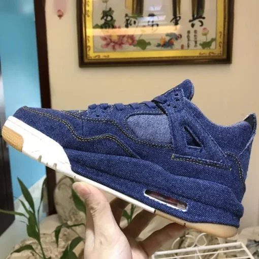 Levi’s x AJ 4 Denim Shoes Sneakers – nk0000024 - Image 7
