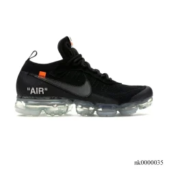 Air VaporMax OW Black Shoes Sneakers - nk0000035
