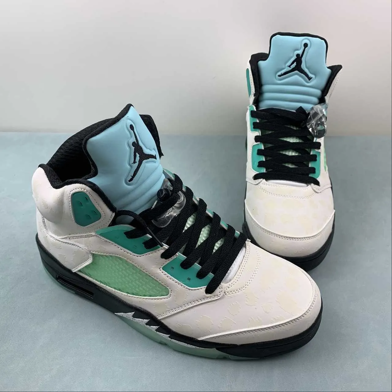 AJ 5 Retro Island Green Shoes Sneakers - nk0000087 - Image 7