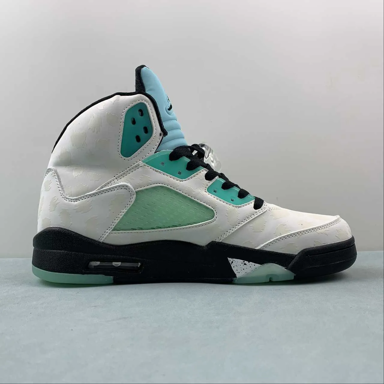 AJ 5 Retro Island Green Shoes Sneakers - nk0000087 - Image 5