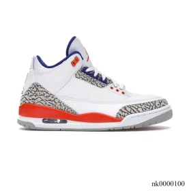 AJ 3 Retro Knicks Shoes Sneakers - nk0000100