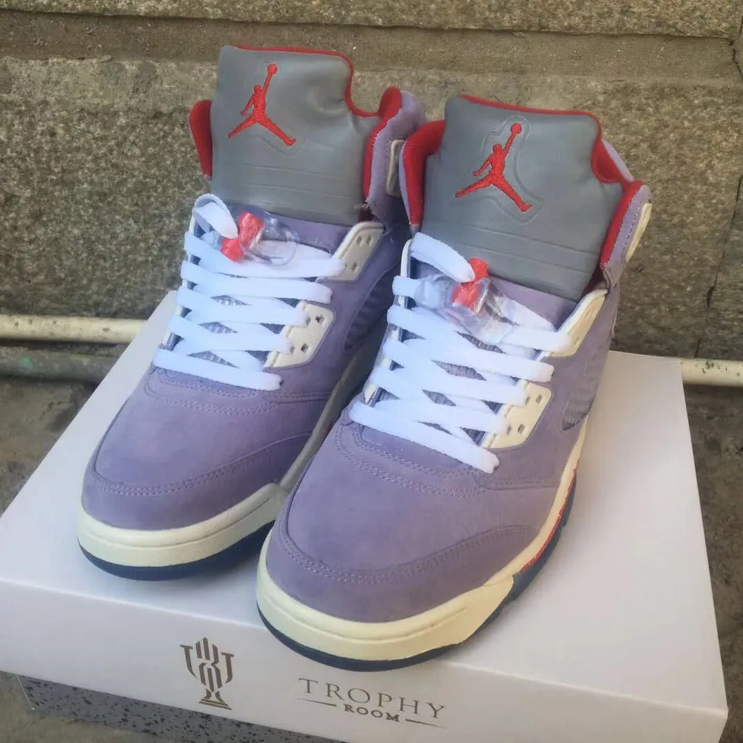 AJ 5 Retro Trophy Room Ice Blue Shoes Sneakers - nk0000146 - Image 3