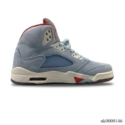 AJ 5 Retro Trophy Room Ice Blue Shoes Sneakers - nk0000146