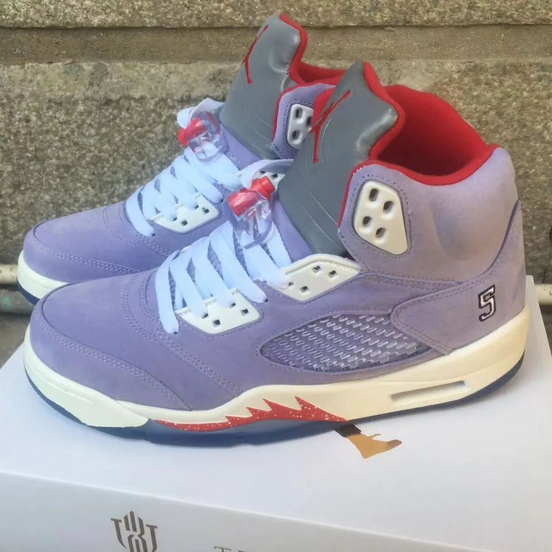 AJ 5 Retro Trophy Room Ice Blue Shoes Sneakers - nk0000146 - Image 4