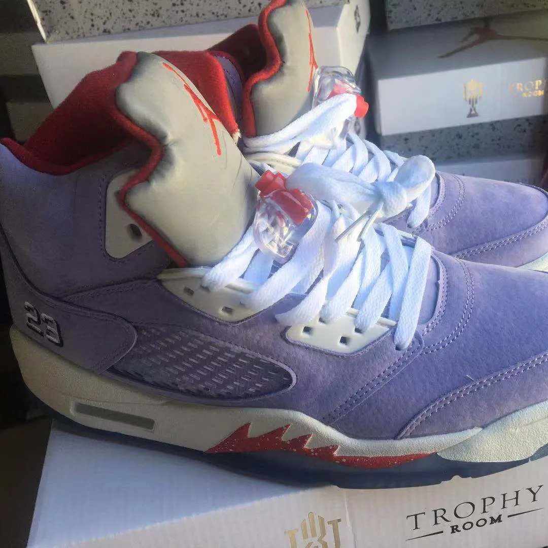 AJ 5 Retro Trophy Room Ice Blue Shoes Sneakers - nk0000146 - Image 5