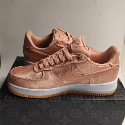 AF 1 Low Clot Rose Gold Silk Shoes Sneakers - nk0000199 - Image 9