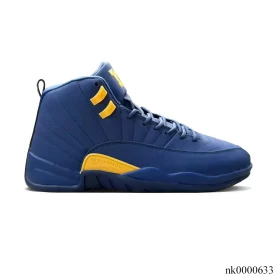 AJ 12 Retro Michigan Shoes Sneakers - nk0000633