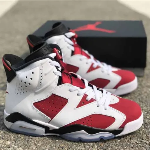 AJ 6 Carmine Shoes Sneakers - nk0000858 - Image 7