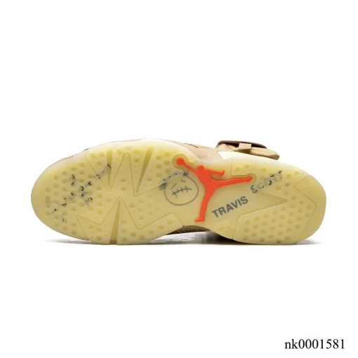 Travis Scott x AJ 6 British Khaki Shoes Sneakers – nk0001581 - Image 5