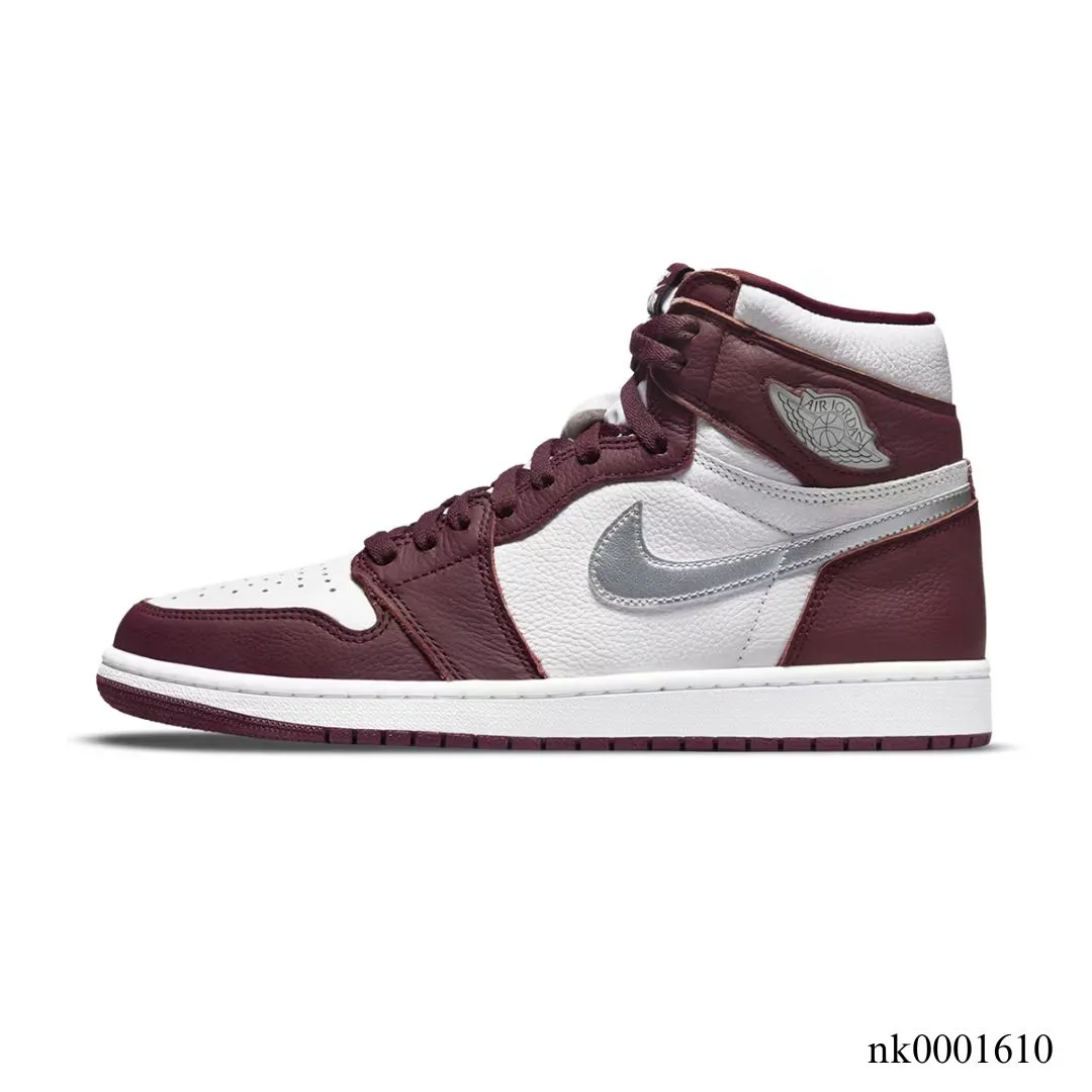 AJ 1 High OG Bordeaux Shoes Sneakers – nk0001610