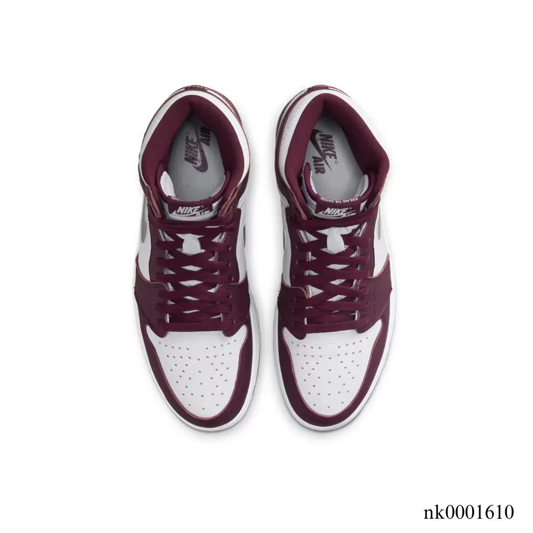 AJ 1 High OG Bordeaux Shoes Sneakers – nk0001610