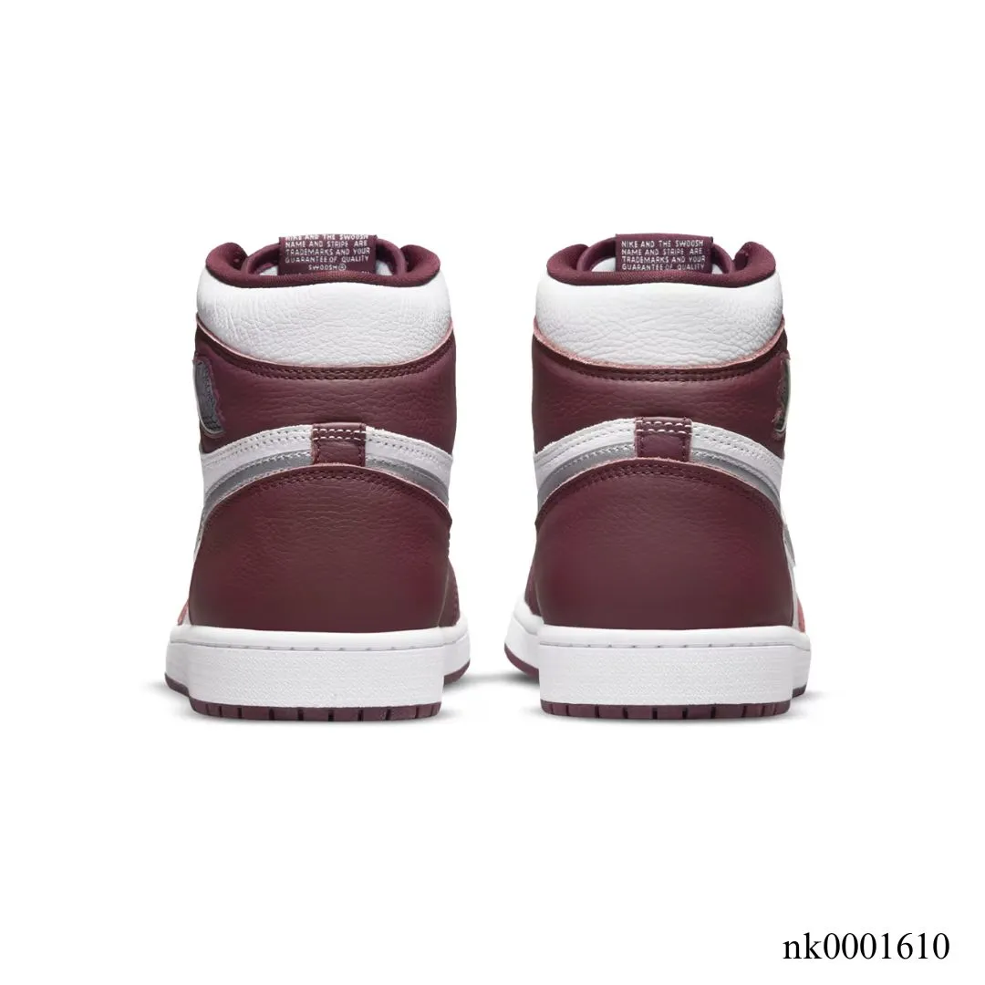 AJ 1 High OG Bordeaux Shoes Sneakers – nk0001610