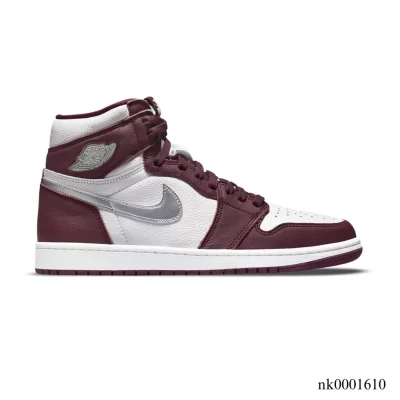 AJ 1 High OG Bordeaux Shoes Sneakers - nk0001610