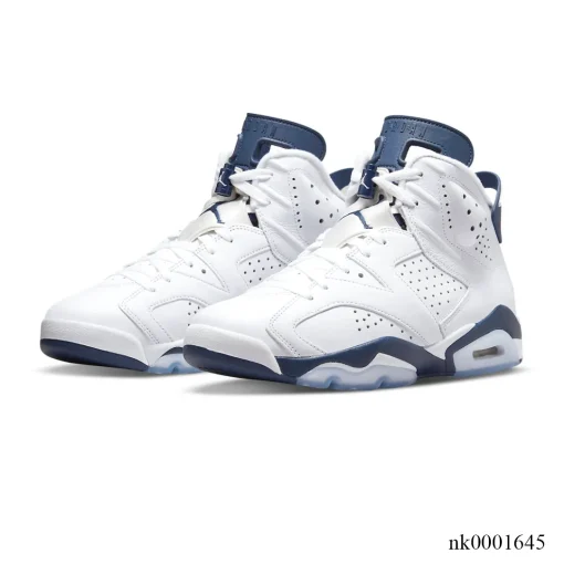 AJ 6 Midnight Navy Shoes Sneakers - nk0001645 - Image 3