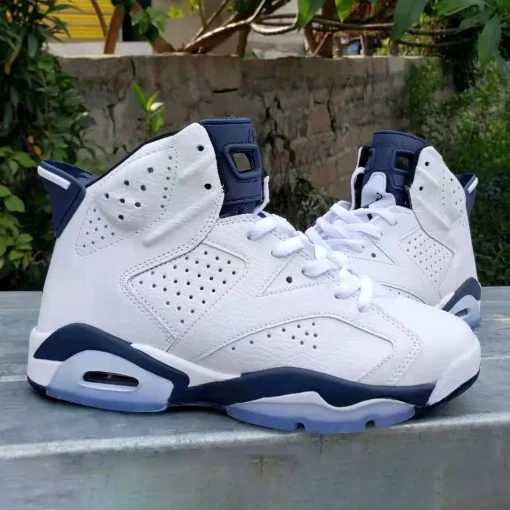 AJ 6 Midnight Navy Shoes Sneakers - nk0001645 - Image 6