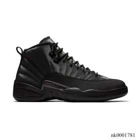 AJ 12 Retro Winterized Triple Black Shoes Sneakers - nk0001781