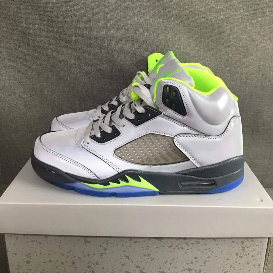 AJ 5 Green Bean Shoes Sneakers - nk0002017 - Image 4