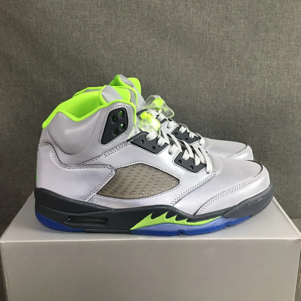 AJ 5 Green Bean Shoes Sneakers - nk0002017 - Image 3