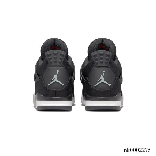 AJ 4 Retro Black Canvas Shoes Sneakers - nk0002275 - Image 6