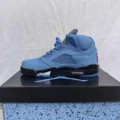 AJ 5 UNC University Blue Shoes Sneakers - nk0002350 - Image 15