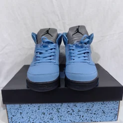 AJ 5 UNC University Blue Shoes Sneakers - nk0002350 - Image 13