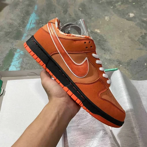 SB Dunk Low Concepts Orange Lobster Shoes Sneakers - nk0002491 - Image 6