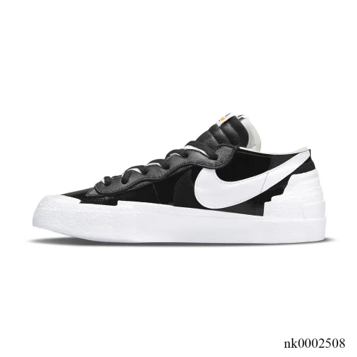 Sacai x Blazer Low Black Patent Shoes Sneakers – nk0002508 - Image 2