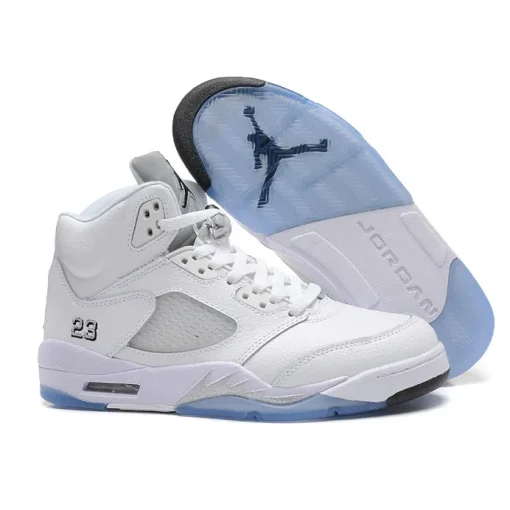 AJ 5 Retro Metallic White (2015) Shoes Sneakers - nk0002514 - Image 8